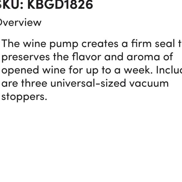 Le Creuset Wine Pump w/ 3 Stoppers- Ceeise - Picture 3 of 6